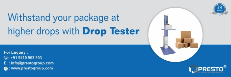 Withstand your package at higher drops with a drop tester